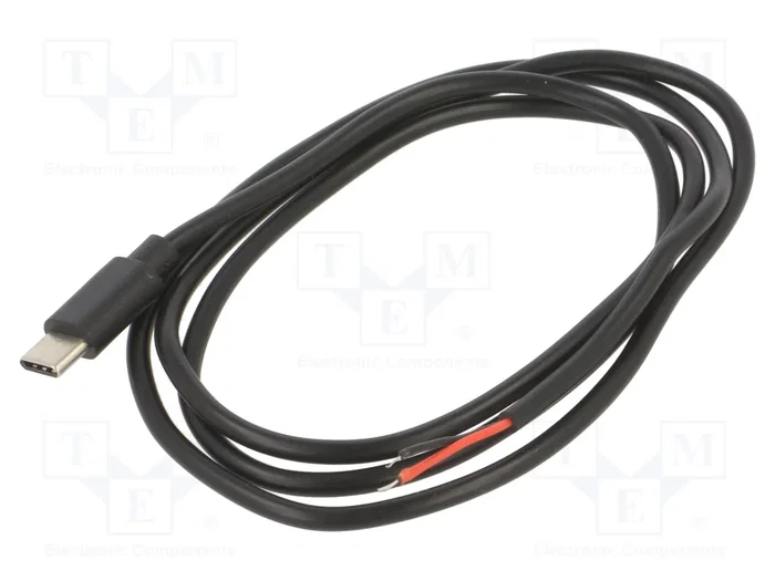 AKYGA Cable de servicio USB C, 1m, negro AKYGA Cable de servicio USB C, 1m, negro