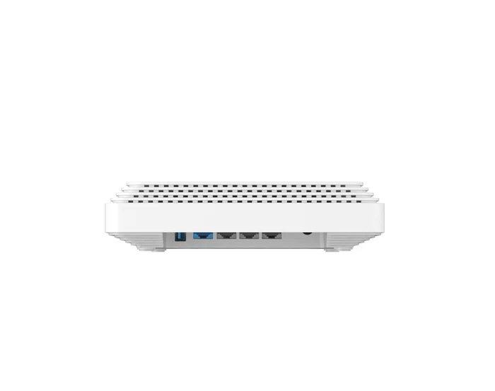 Keenetic Hopper SE (KN-3812) Router Inalámbrico Gigabit Wi-Fi 6 AX3000 Doble Banda con 4 Puertos LAN, Puerto USB 3.0 y Tecnología Mesh - Color Blanco