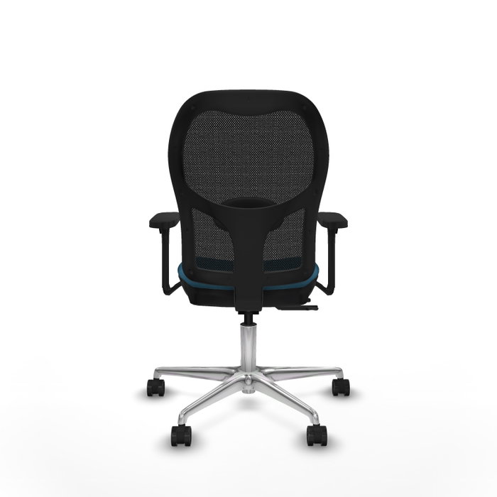 PIQUERAS Y CRESPO Silla de oficina Jorquera con mecanismo Sincro/Traslack Verde petróleo y Negro PIQUERAS Y CRESPO Silla de oficina Jorquera con mecanismo Sincro/Traslack Verde petróleo y Negro