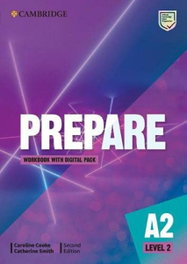 CAMBRIDGE, Prepare Level 2 Workbook with Digital Pack - Cooke, Caroline / Smith, Catherine