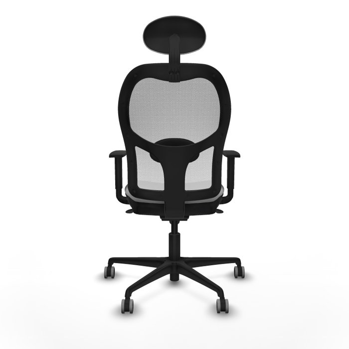 PIQUERAS Y CRESPO Silla de oficina Jorquera Sincro Gris claro y Blanco