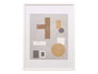 GIFTDECOR Portafotos de Pared Madera Paspartu 40x50cm Blanco