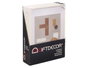 GIFTDECOR Portafotos de Pared Madera Paspartu 40x50cm Blanco