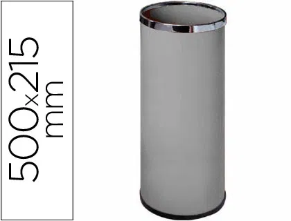 Sie Paraguero Metalico 301 Gris Aros Cromado 50x21.5 Cm Sie Paraguero Metalico 301 Gris Aros Cromado 50x21.5 Cm