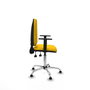 PIQUERAS Y CRESPO Silla de oficina Aýna Amarilla con Brazos 1D