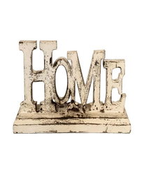 DKD Home Decor Decoración MDF 51x8x20 Home Envejecido Blanco
