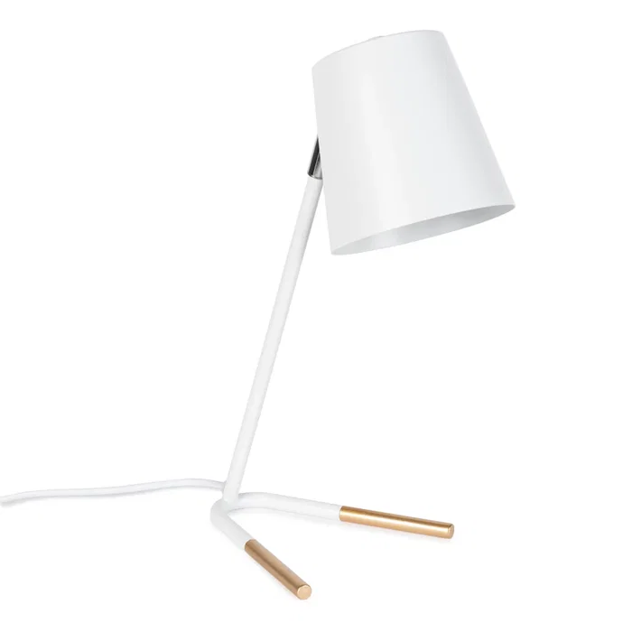 Kaitlyn SKD-T007-W - Lámpara de Mesa de Diseño Moderno, Iluminación LED E27 para Interiores, Comedor, Dormitorio, Restaurante Kaitlyn SKD-T007-W - Lámpara de Mesa de Diseño Moderno, Iluminación LED E27 para Interiores, Comedor, Dormitorio, Restaurante