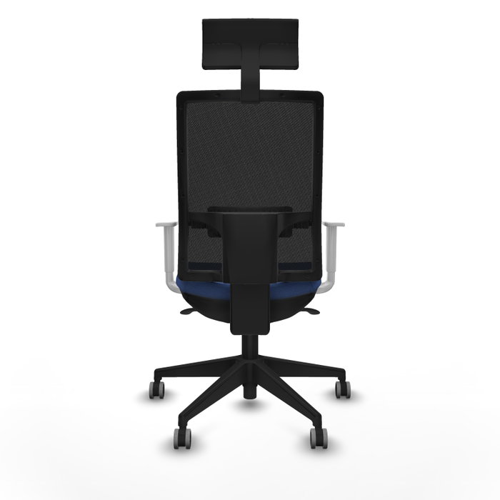 PIQUERAS Y CRESPO Silla de oficina Horna con mecanismo Sincro, Azul marino y Negro PIQUERAS Y CRESPO Silla de oficina Horna con mecanismo Sincro, Azul marino y Negro