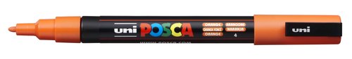 Posca Marcador PC-3M Punta Cónica 0,9-1,3 mm Naranja Posca Marcador PC-3M Punta Cónica 0,9-1,3 mm Naranja