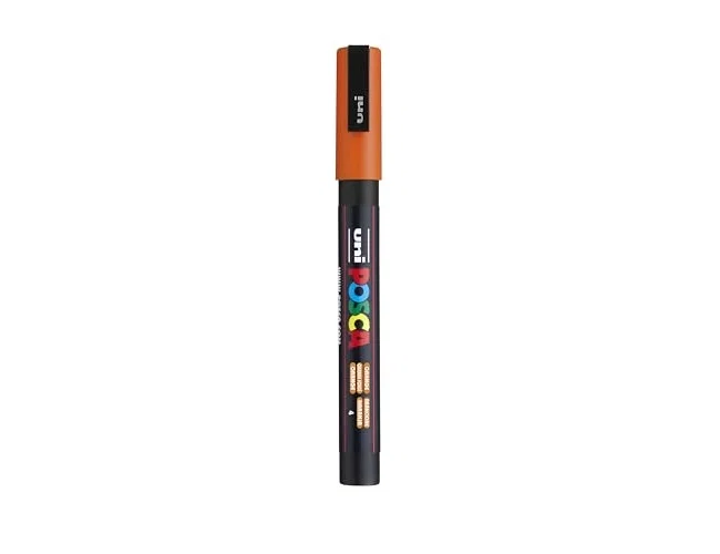 Posca Marcador PC-3M Naranja Punta Cónica 0,9 - 1,3 mm