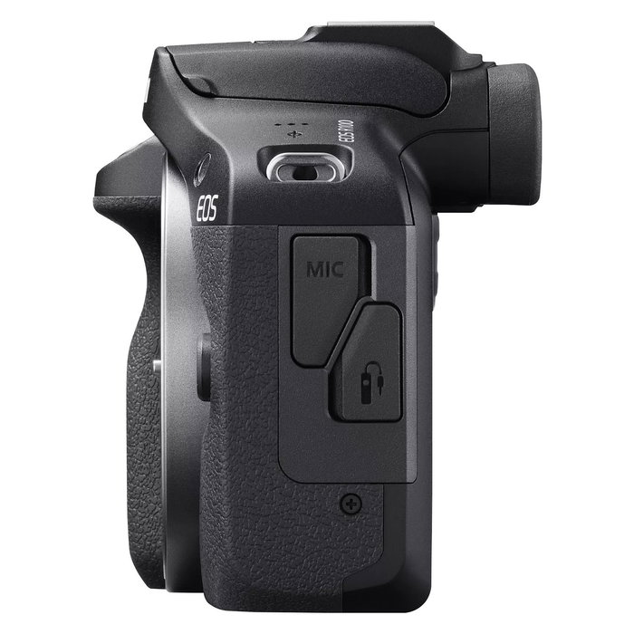 Canon EOS R100 Kit Cámara Mirrorless APS-C 24.1MP 4K + Objetivo RF-S 18-45mm F4.5-6.3 IS STM, Negra Canon EOS R100 Kit Cámara Mirrorless APS-C 24.1MP 4K + Objetivo RF-S 18-45mm F4.5-6.3 IS STM, Negra