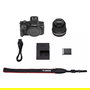 Canon EOS R100 Kit Cámara Mirrorless APS-C 24.1MP 4K + Objetivo RF-S 18-45mm F4.5-6.3 IS STM, Negra