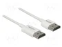 DeLOCK Cable HDMI High Speed con Ethernet 3D 4K 4,5 m Blanco