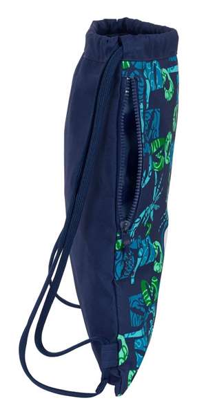 Bolsa Mochila con Cuerdas El Niño Glassy Azul marino 35 x 40 x 1 cm