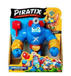 Magic Box Figura Piratix S Gorilla Bros Smash Jack con Brazos Articulados y Cañon 21.2x18.7x10 cm