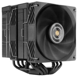 Mars Gaming MCPU-X26PRO Disipador CPU Air Cooler Dual-Tower de 350W, con 6 Heatpipes y 2 Ventiladores FDB 120mm PWM, Compatible con Intel LGA 1700/1200 y AMD AM5/AM4