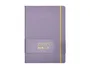 Antartik Cuaderno A4 Tapa Dura Hojas Cuadriculadas Morado y Amarillo 100 Hojas 80gr FSC