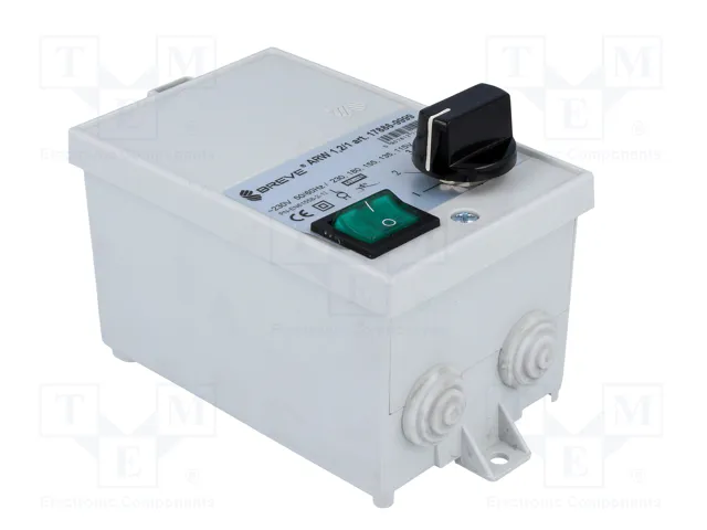BREVE TUFVASSONS Regulador de velocidad de 5 pasos para motores de ventiladores 230V AC BREVE TUFVASSONS Regulador de velocidad de 5 pasos para motores de ventiladores 230V AC