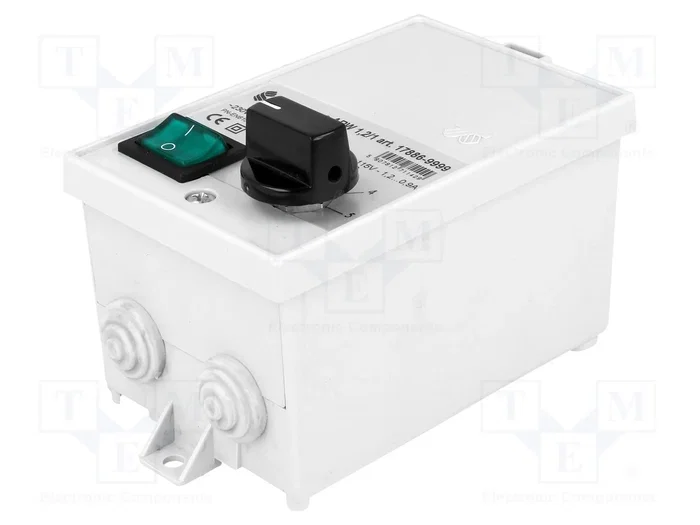BREVE TUFVASSONS Regulador de velocidad de 5 pasos para motores de ventiladores 230V AC BREVE TUFVASSONS Regulador de velocidad de 5 pasos para motores de ventiladores 230V AC