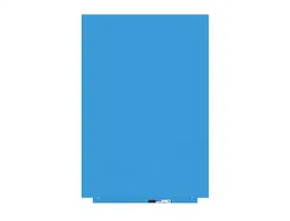 Rocada Pizarra Blanca Lacada Magnética Modular Sin Marco Azul 75x115 cm