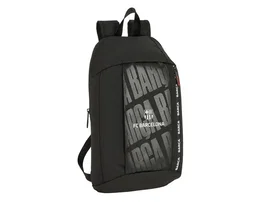 Safta Mini Mochila con Cremallera Vertical F.C. Barcelona