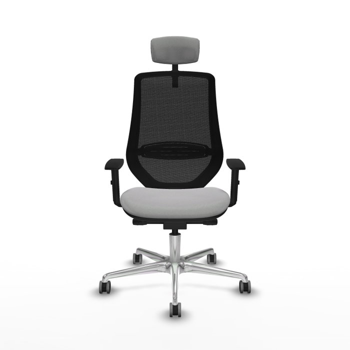 PIQUERAS Y CRESPO Silla de oficina Mardos Gris claro/Negro PIQUERAS Y CRESPO Silla de oficina Mardos Gris claro/Negro