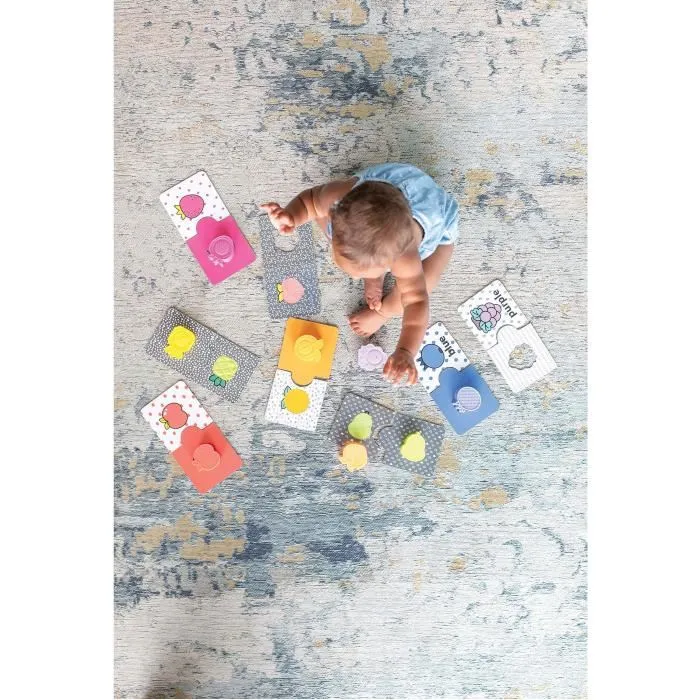 Infantino 315195 Puzzle de formas sensorial - 24 piezas