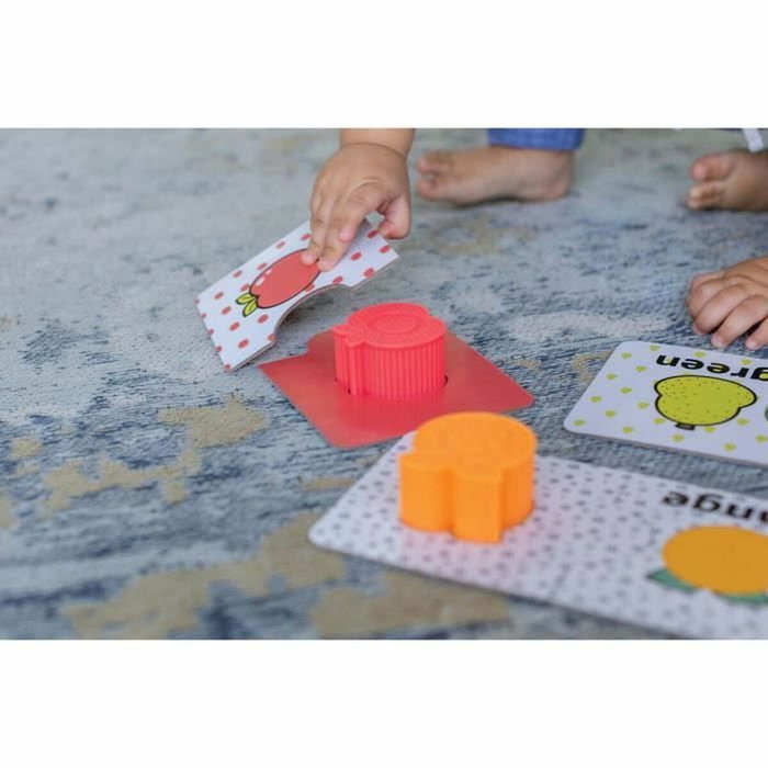 Infantino Puzzle de formas Sensorial de 24 piezas
