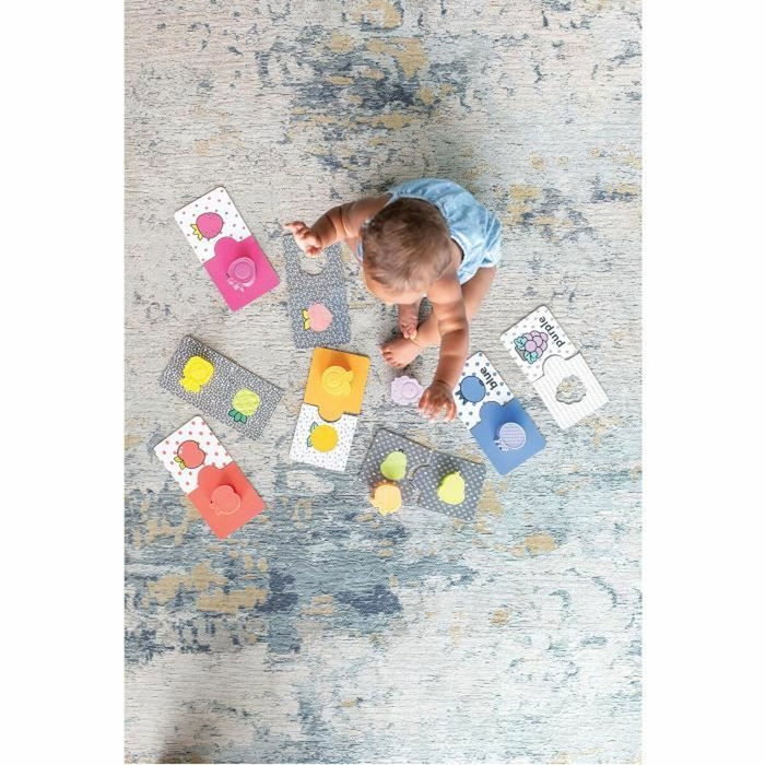 Infantino Puzzle de formas Sensorial de 24 piezas