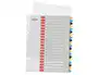 Leitz Separador de índice numérico 1-20 imprimible, Polipropileno, DIN A4 Multitaladro, Gama Cosy Leitz Separador de índice numérico 1-20 imprimible, Polipropileno, DIN A4 Multitaladro, Gama Cosy