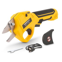 Powerplus Tijeras de podar 4V recargables máx ø14 mm