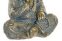 DKD Home Decor Figura de Monje Envejecido Dorado en Resina