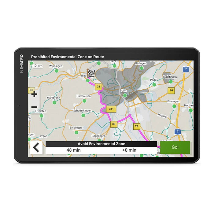 Garmin Camper 1095 EU Sat-Nav mit Live Traffic, 25.6 cm (10.1"), Navegación con Mapas de Toda Europa y Pantalla Táctil IPS
