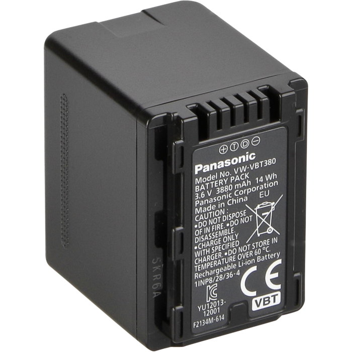 Panasonic VW-VBT380E Batería 3800 mAh