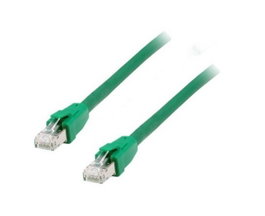 Equip Cable de red Cat8.1 S/FTP 1m Verde RJ-45