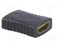 AKYGA Adaptador HDMI tomacorriente ambos lados negro