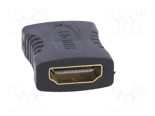 AKYGA Adaptador HDMI tomacorriente ambos lados negro