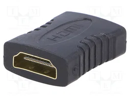 AKYGA Adaptador HDMI tomacorriente ambos lados negro
