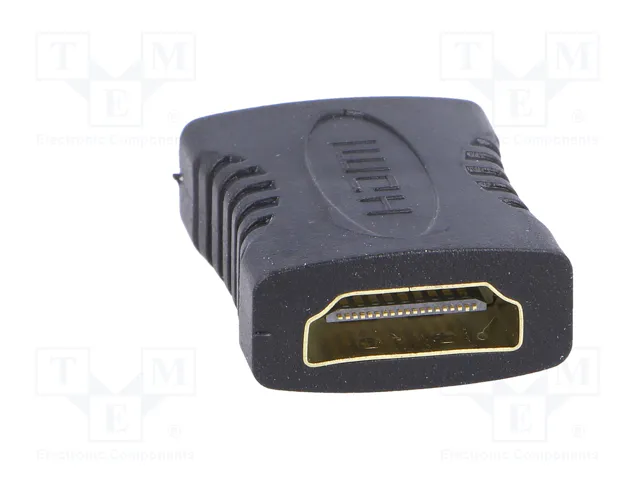 AKYGA Adaptador HDMI tomacorriente ambos lados negro