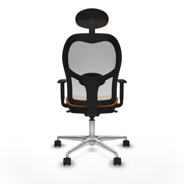 PIQUERAS Y CRESPO Silla de oficina Jorquera Naranja y Blanco PIQUERAS Y CRESPO Silla de oficina Jorquera Naranja y Blanco