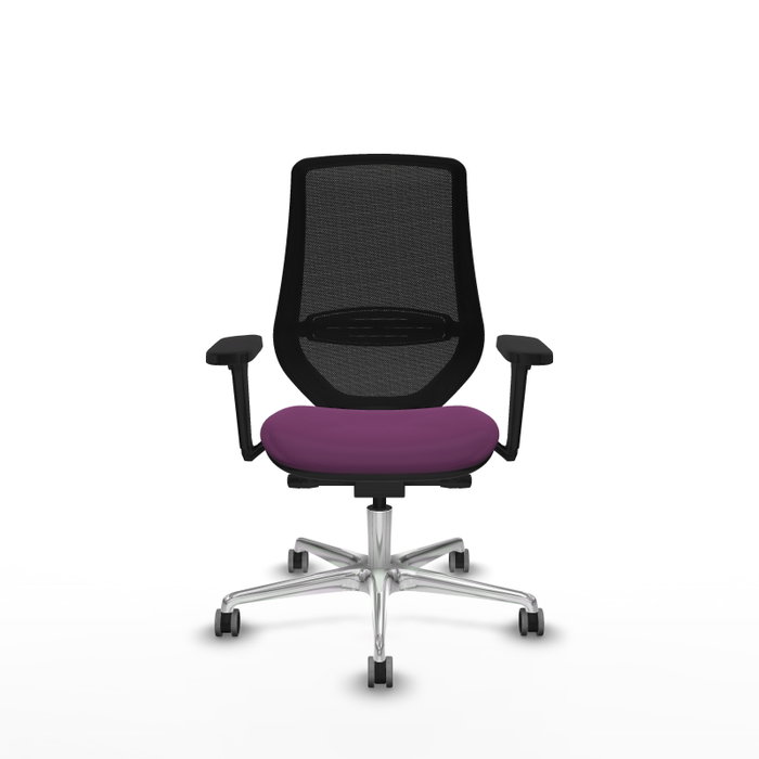 PIQUERAS Y CRESPO Silla de oficina Mardos con mecanismo Sincro/Traslack, Morado y Negro PIQUERAS Y CRESPO Silla de oficina Mardos con mecanismo Sincro/Traslack, Morado y Negro