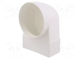 DOSPEL S.A. Codo conector variable de 90° blanco Ø104x110mm