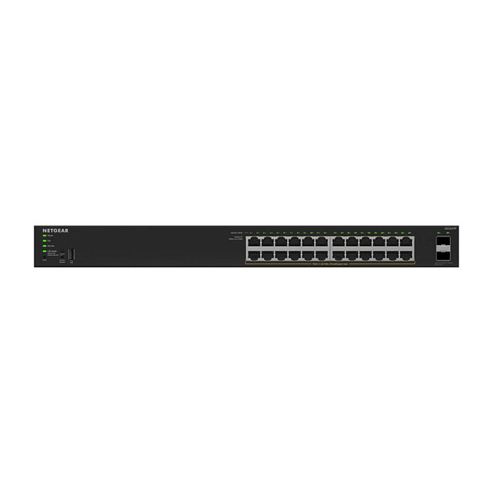 NETGEAR GS324TPv2 Switch Gestionado L2/L3 Smart 24 Puertos Gigabit PoE+ (190W) + 2 SFP, Montaje en Rack 1U