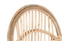DKD Home Decor Silla de Bambú y Ratán Natural 63x55x90 cm