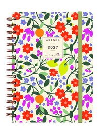 Finocam Agenda Anual 2027 Moniquilla Wire-O Verde