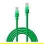 LINDY Patch Cable Cat6 U/UTP Verde 1.00 m para Red Ethernet