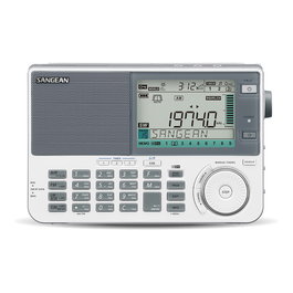 Sangean ATS-909X2 Radio Digital Portátil de Onda Corta/FM/AM con SSB - Color Blanco