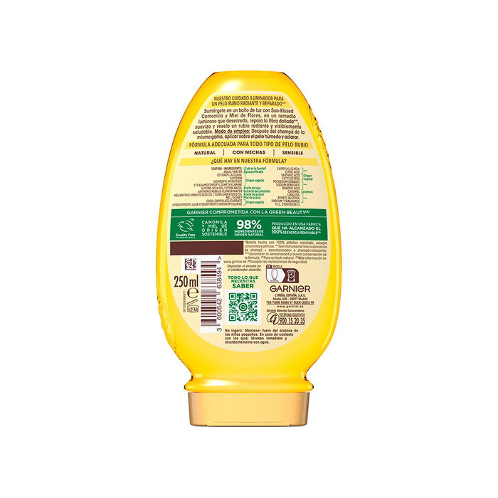 Garnier Original Remedies Acondicionador Camomila y Miel de Flores 250 ml (Reacondicionado) Garnier Original Remedies Acondicionador Camomila y Miel de Flores 250 ml (Reacondicionado)