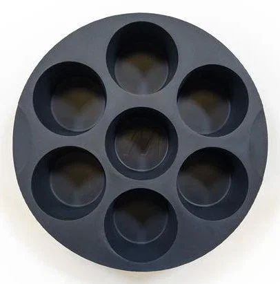 Muitomas Air fryer sil muffin tray black