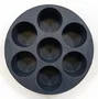 Muitomas Air fryer sil muffin tray black